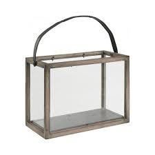 VINTAGE LANTERN - SQUARE LARGE ARTWOOD