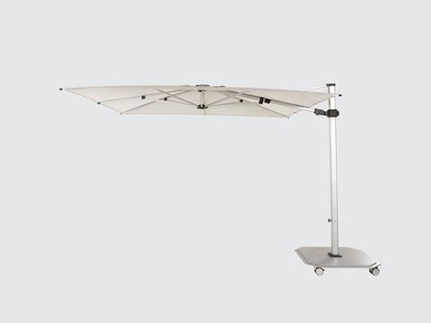 LUX 301 UMBRELLA FRAME - SILVER ANODISED - BRUSHED / MATTE 