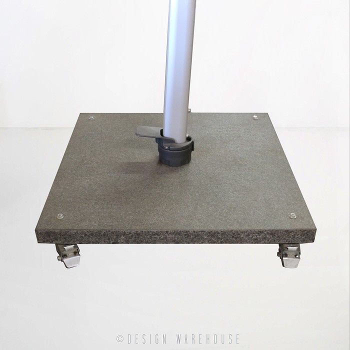 ASPEN / ARUBA UMBRELLA BASE - SILKY GREY GRANITE 