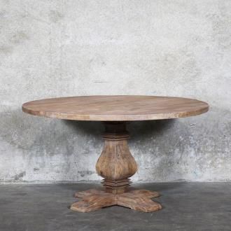 MULHOUSE ROUND ELM TABLE 