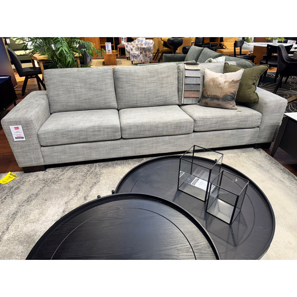 BAYLEY 4 SEATER SOFA NZ MADE COVERED IN WEAVE FABRIC
